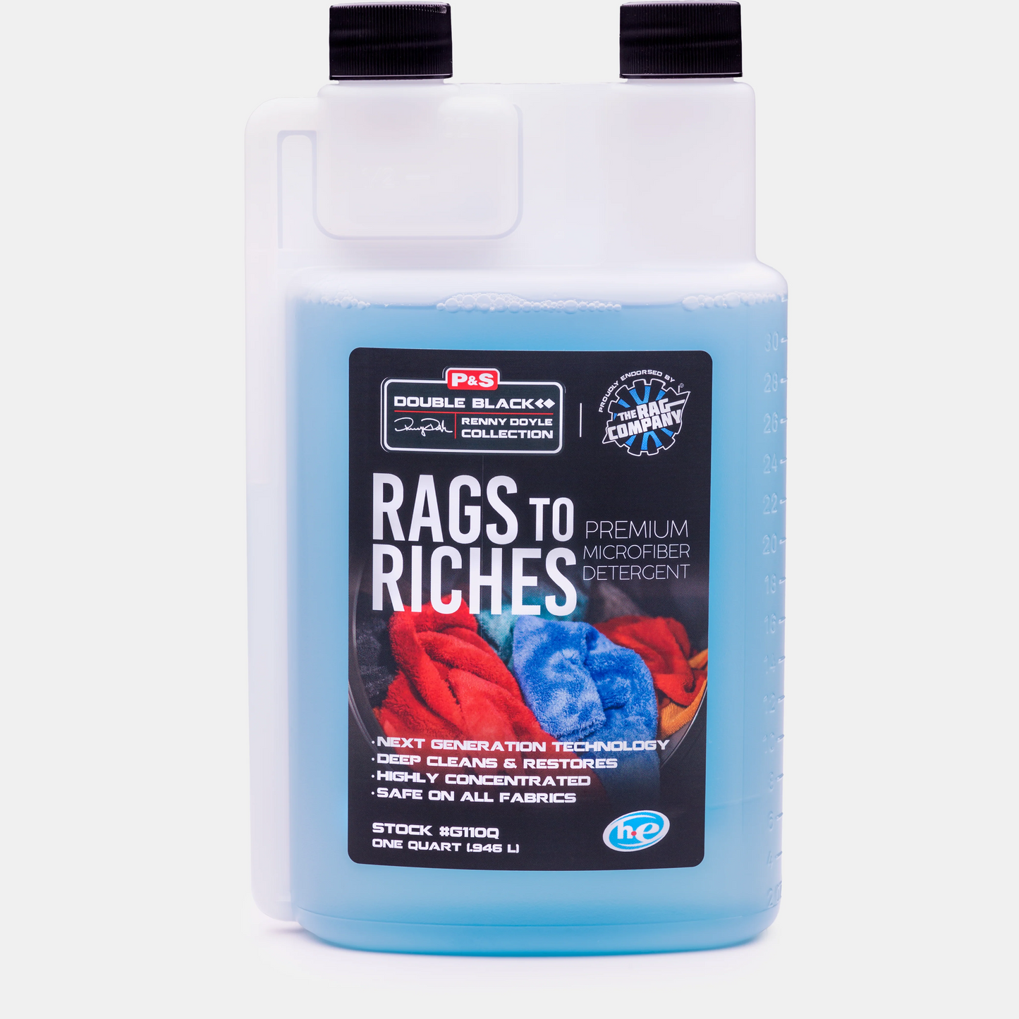 P&S - Rags To Riches - Microfiber Detergent